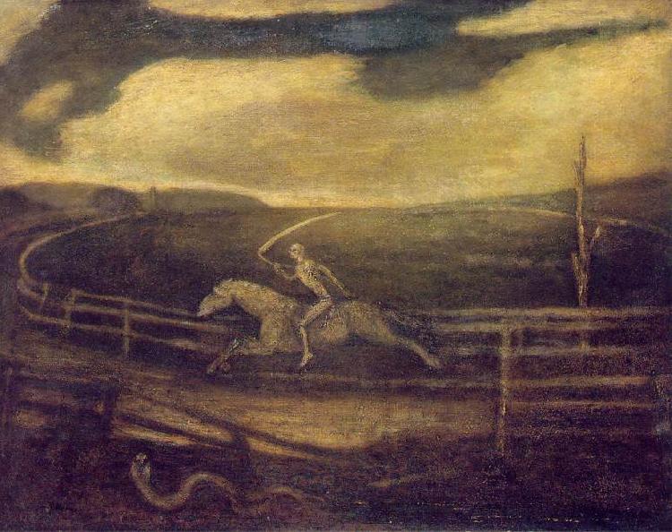 Albert Pinkham Ryder The Race Track oil painting picture